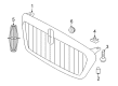 Lincoln Grille Diagram - 5L3Z-8200-GAPTM