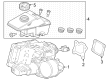 2023 Ford Bronco Brake Master Cylinder Reservoir Diagram - MB3Z-2L210-A