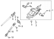 2023 Ford F-150 Steering Shaft Diagram - NL3Z-3B676-A