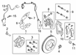 Ford Bronco Brake Caliper Repair Kit Diagram - EB3Z-2C150-A