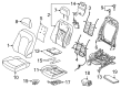 2023 Ford F-150 Seat Cushion Diagram - ML3Z-99632A22-C