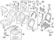 Ford F-150 Lightning Seat Cover Diagram - NL3Z-1664417-BF