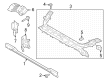 2024 Ford Mustang Radiator Support Diagram - PR3Z-8A284-A