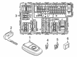 2019 Ford Ranger Body Control Module Diagram - JU5Z-15604-CR