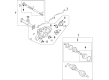 2023 Ford Bronco Axle Shaft Diagram - MB3Z-3A428-Q