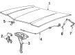 1989 Lincoln Town Car Lift Support Diagram - E8VY-16C826-A