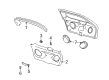 2002 Mercury Sable Door Handle Diagram - YF1Z-7422666-ABB