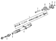 1991 Ford Aerostar Upper Steering Column Bearing Diagram - E1FZ-3517-B