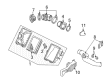 2007 Ford Taurus Engine Control Module Diagram - 5F1Z-12A650-ADRM