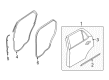 Ford Explorer Door Seal Diagram - BB5Z-78253A10-B