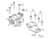 Ford F-150 Alternator Bracket Diagram - AL3Z-10A313-E