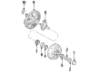 1995 Ford Aspire Brake Drum Diagram - YS1Z-1V126-AA