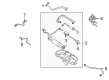 2006 Ford Mustang PCV Hose Diagram - 5R3Z-6758-A