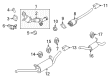 Ford Transit Connect Tail Pipe Diagram - 9T1Z-5G203-A