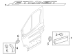 Ford E-Transit Emblem Diagram - NK4Z-6142528-B