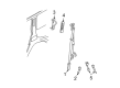 Mercury Monterey Seat Belt Diagram - 4F2Z-17611B64-AAA