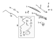 2016 Ford Flex Wiper Arm Diagram - 8A8Z-17527-A