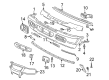 Ford Explorer Spoiler Diagram - 1L2Z-17626-AA