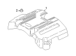 2017 Ford F-150 Engine Cover Diagram - HL3Z-6A949-G