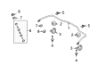 2004 Mercury Marauder Sway Bar Bushing Diagram - E9AZ-5493-AA