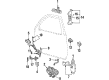1996 Mercury Sable Door Lock Actuators Diagram - F8DZ-54218A42-A