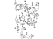 1995 Ford E-250 Econoline A/C Expansion Valve Diagram - F4UZ-19849-A