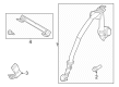 2015 Ford Mustang Seat Belt Diagram - FR3Z-76611B68-AA