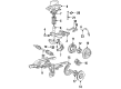 1994 Ford Thunderbird Brake Caliper Diagram - F6SZ2553AA