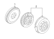 2016 Ford Mustang Pressure Plate Diagram - FR3Z-7B546-D