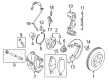 2017 Ford Transit Connect ABS Sensor Diagram - LV6Z-2C204-A