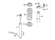 2018 Lincoln MKC Shock And Strut Mount Diagram - EJ7Z-18A161-A