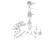 2000 Mercury Mystique Rear Crossmember Diagram - F5RZ-5035-B