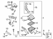 2023 Lincoln Nautilus Air Filter Box Diagram - K2GZ-9600-E