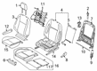 2019 Ford Transit-350 Seat Cover Diagram - HK4Z-9964417-FJ