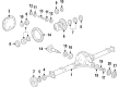 2015 Ford Transit-350 Universal Joint Diagram - 3G3Z-4635-B