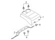 2008 Ford F-350 Super Duty Center Console Base Diagram - 8C3Z-25045A36-DC