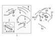 2007 Ford Mustang Lift Support Diagram - 8R3Z-76533A00-K