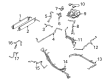 2021 Ford Escape Radiator Hose Diagram - LX6Z-8286-E