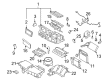 Mercury Milan Evaporator Diagram - 6E5Z-19860-AA