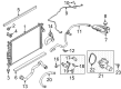 Ford Focus Radiator Diagram - CV6Z-8005-U