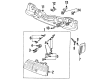 1991 Ford Taurus Headlight Bulb Diagram - E9DZ13007A