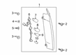 2016 Ford Transit Connect Light Socket Diagram - DT1Z-13K371-F