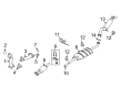 Ford Escape Muffler Diagram - 9L8Z-5230-H