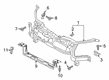 Ford E-Transit Radiator Support Diagram - NK4Z-8A284-A