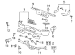 Ford F-150 Bumper Diagram - 4L3Z-17906-MA