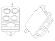 2007 Mercury Montego Body Control Module Diagram - 5T5Z-15604-BB