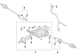 2023 Ford Bronco Sport Drive Shaft Diagram - LX6Z-4R602-Q