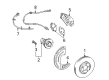 Lincoln LS ABS Sensor Diagram - 5W4Z-2C204-B