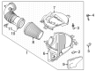 2020 Ford Mustang Air Intake Coupling Diagram - KR3Z-9B659-B