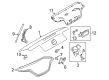 2012 Ford Mustang Tailgate Lift Support Diagram - AR3Z-63406A10-B